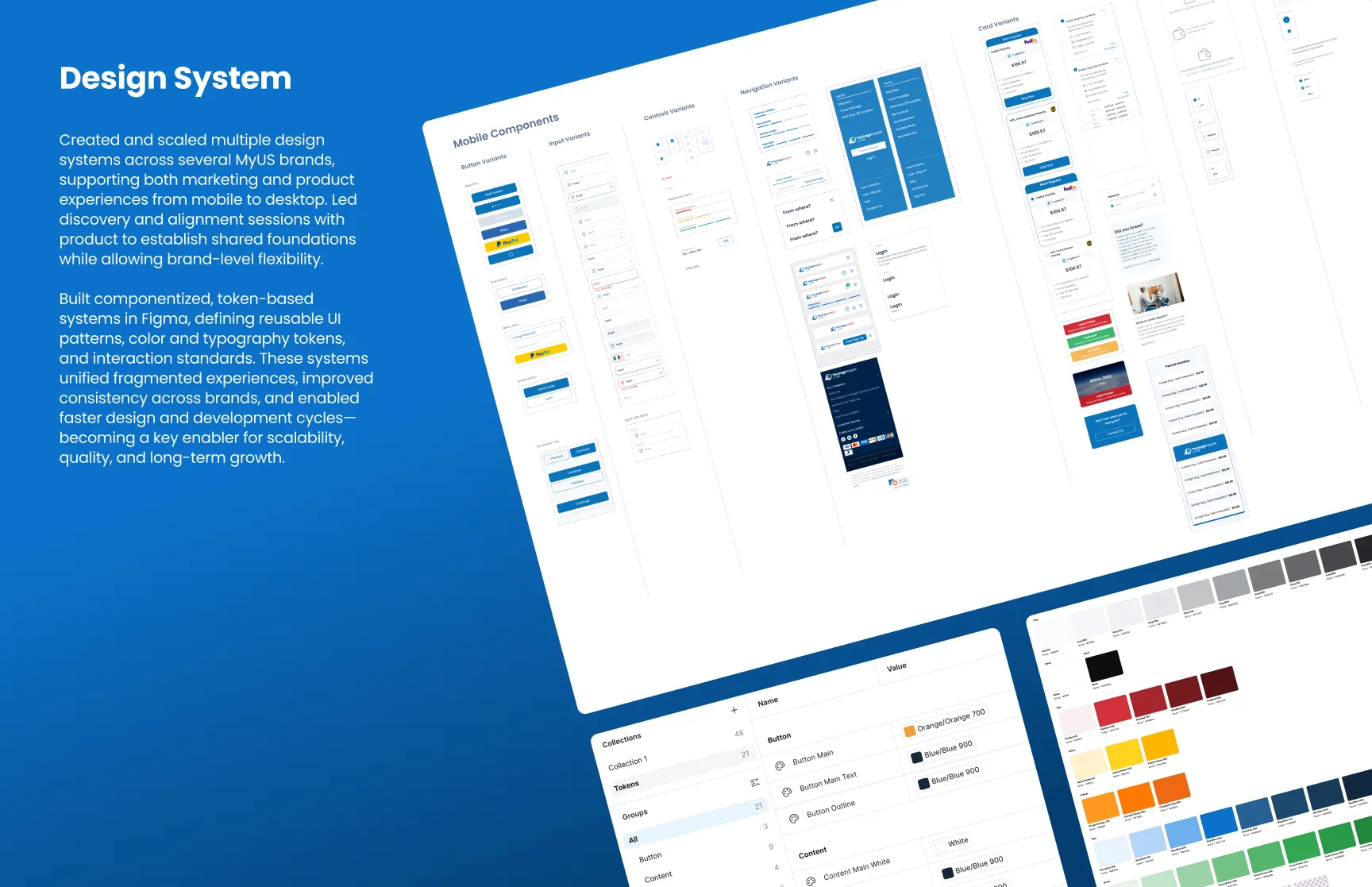 MyUS: international shipping and shipping calculator web product design (screen 4)